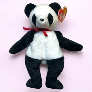 TY Beanie Baby FORTUNE the‎ Panda Bear 8" 1997/1998